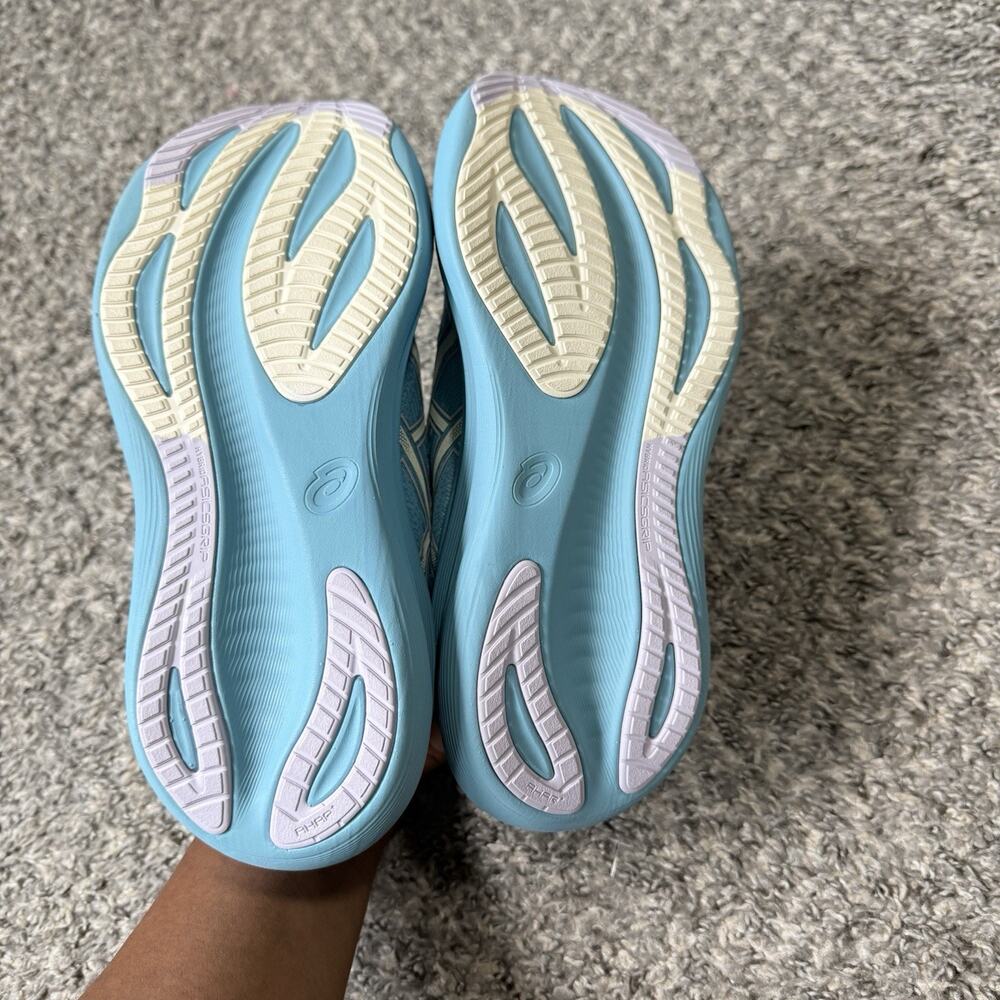 ASICS Gel Nimbus 27 Women’s 7.5 Running Jogging Sneakers Shoe Blue New - Picture 6 of 7